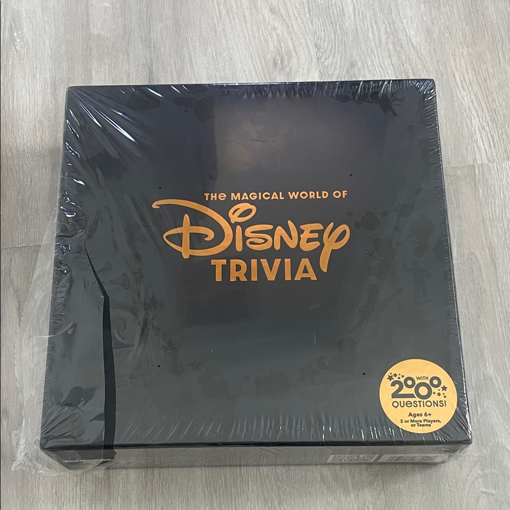 NIB Disney Trivia Game